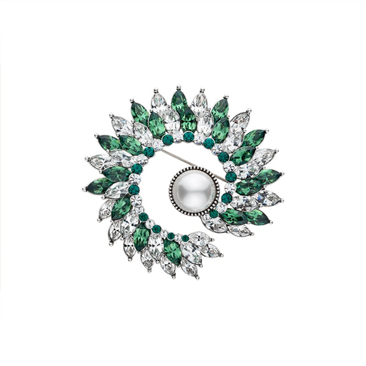 Lucky Annual Ring Brooch