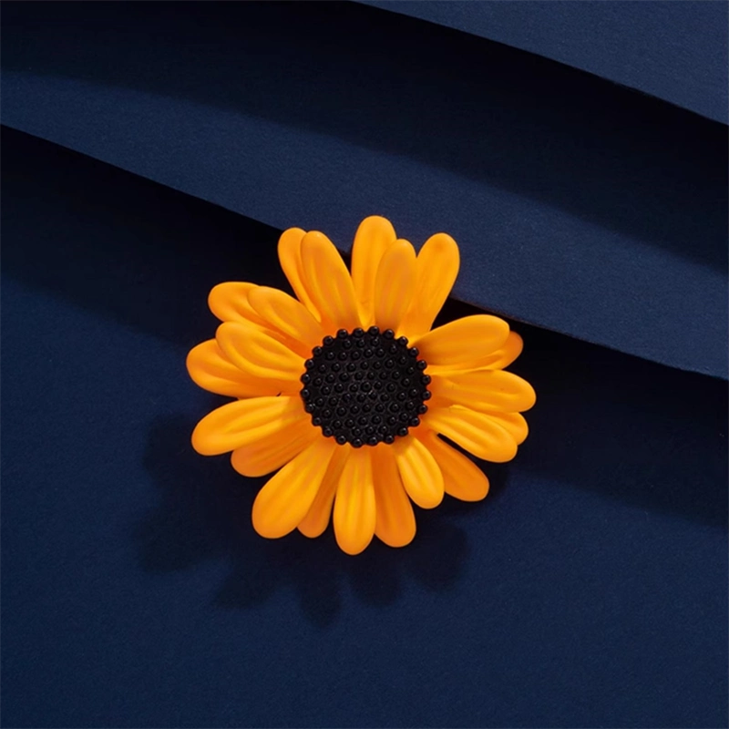 Sunflower Brooch