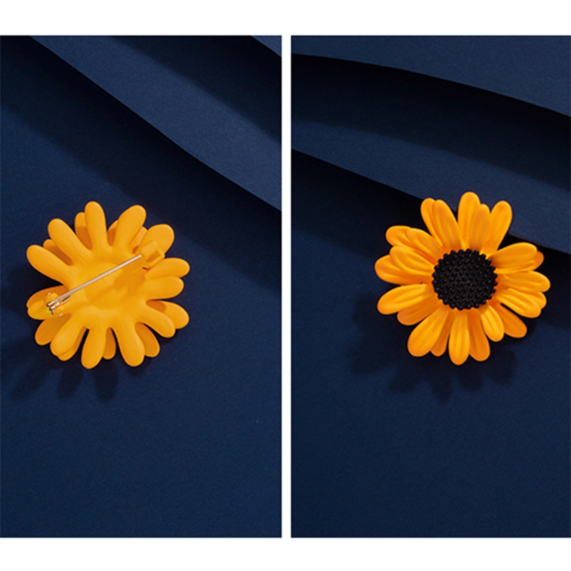 Sunflower Brooch